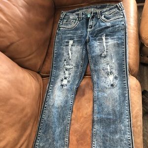 NWOT Avalanche Cowgirl Tuff Jeans 32 long